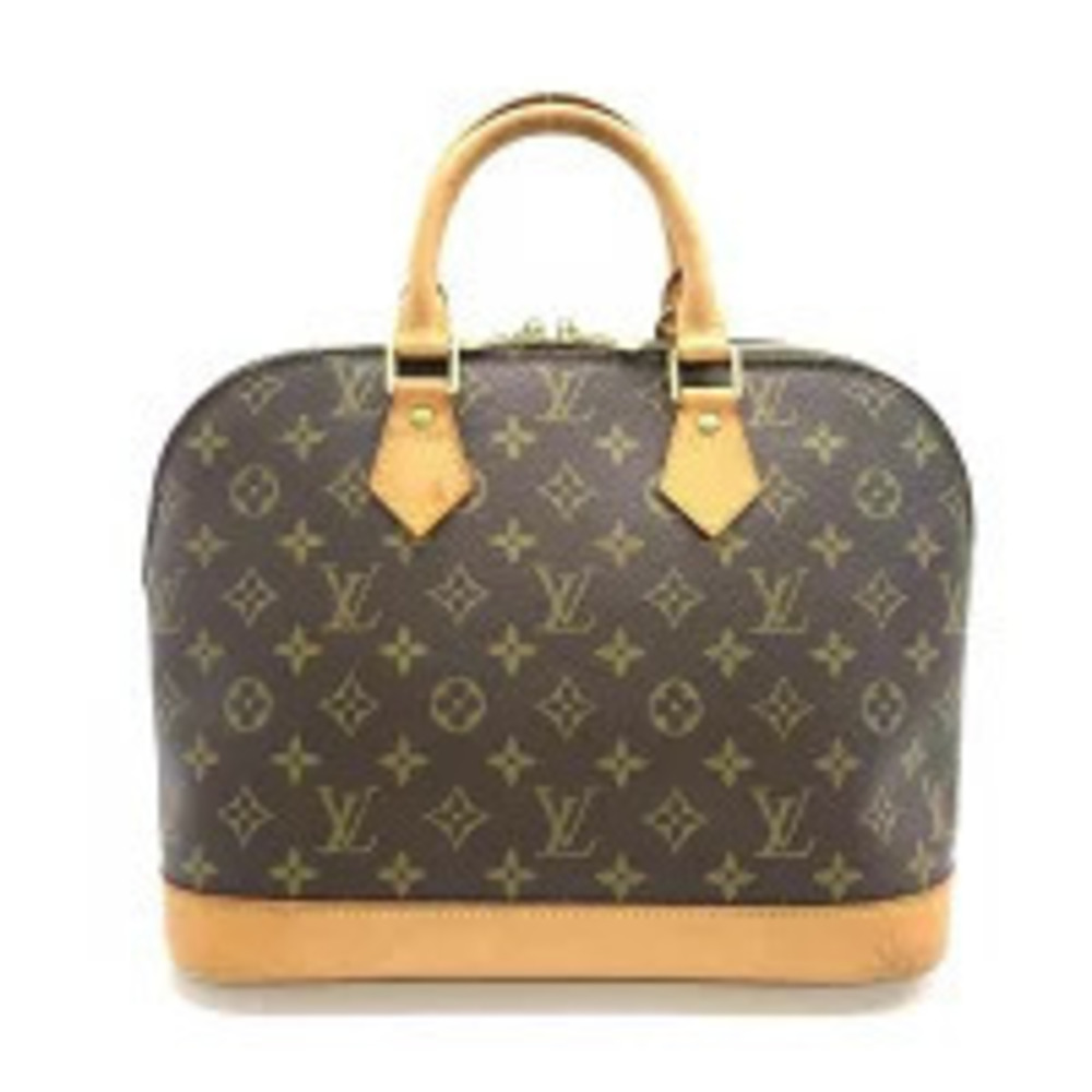 Louis Vuitton Alma Monogram Handbag Round